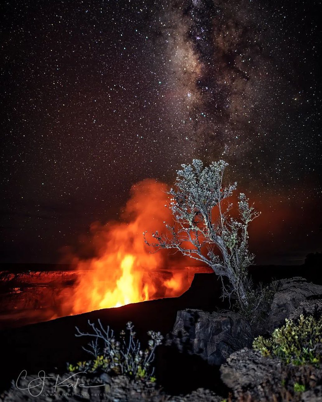 世界遺産「キラウエア火山（ハワイ火山国立公園）」