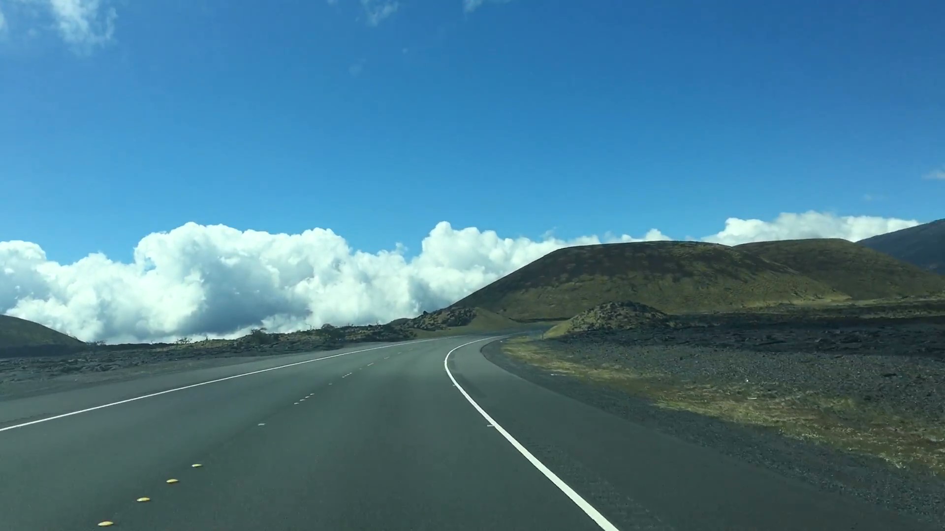 ハワイ島　道路