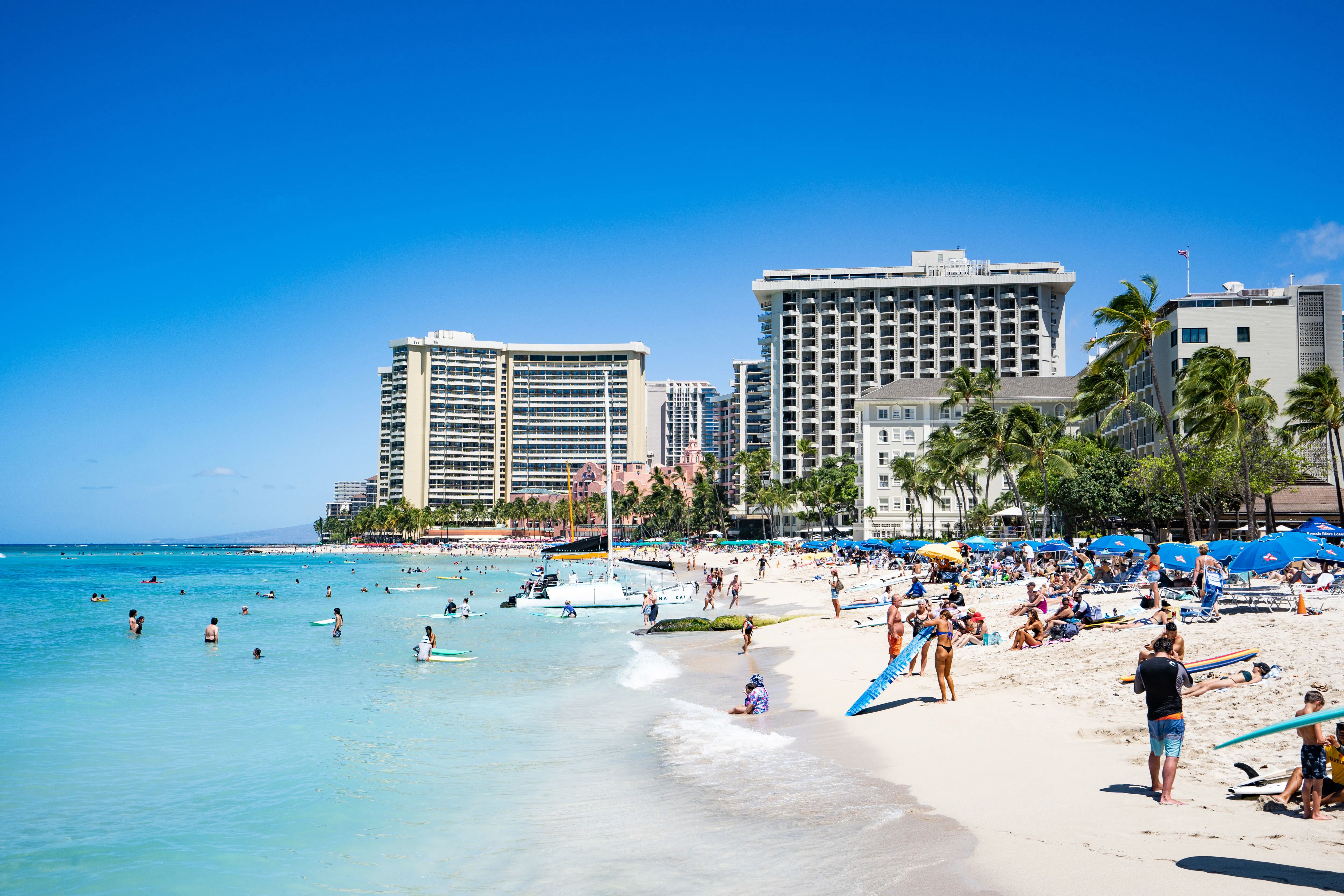 ワイキキビーチ