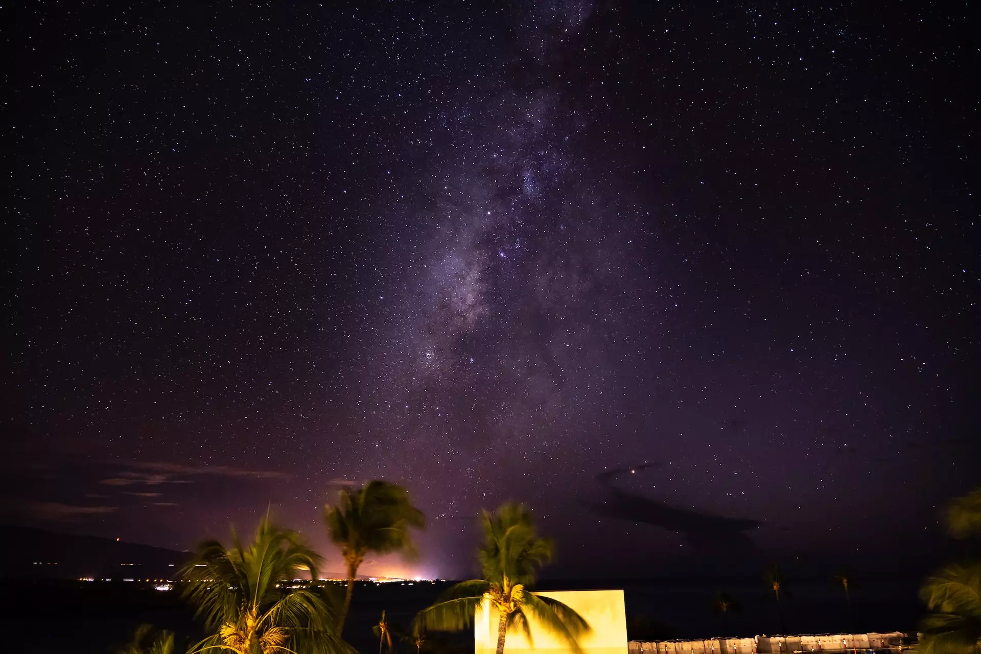 星空　ハワイ