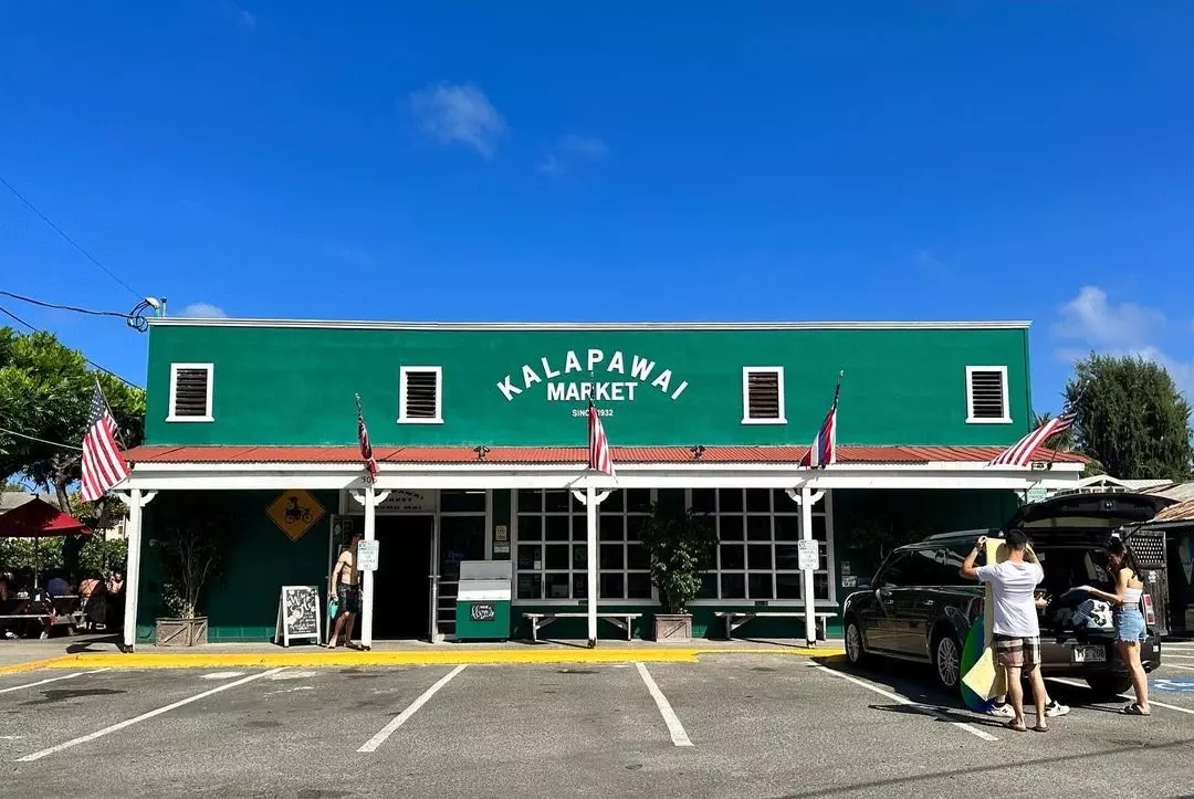 ハワイ　ラニカイビーチ　カイルアタウン